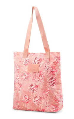 Produktbild von PUMA Schultertasche Core Pop Shopper Chalk Pink-AOP