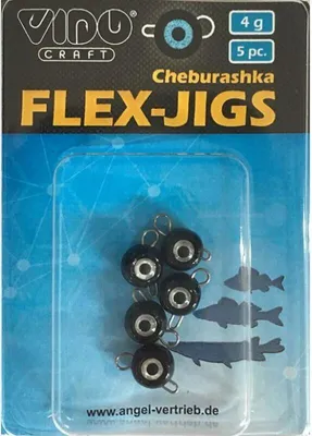 Produktbild von Seox Flexjig Mit Augen - Schwarz - 18 g