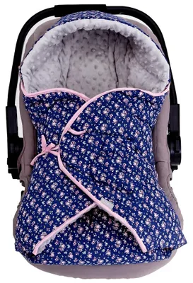 Produktbild von Einschlagdecke FLORE - 80 x 80 cm - Blau | by SEVIRA KIDS