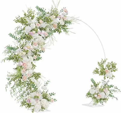 Produktbild von "Springschlussverkauf "Hochzeitsbogen Weiß 220x45x200cm Stahl - Rosenbögen GermanyMöbel4428604