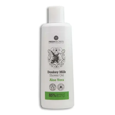 Produktbild von Fresh Secrets Duschgel Eselsmilch & Aloe Vera 200ml