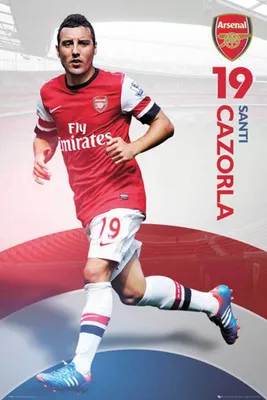 Immagine prodotto di Calcio - Poster - Arsenal - Cazorla 12/13