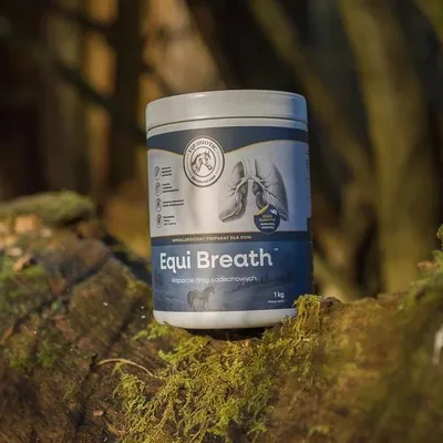 Image de Equi Breath, complément alimentaire hypoallergénique pour chevaux contre la toux, 1 kg