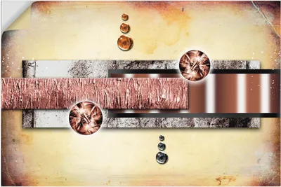 Produktbild von ARTland Wandbild, selbstklebend Schöne Abstraktion V Größe: 120x80 cm