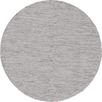 Produktbild von benuta Teppich Wohnzimmer Baumwollteppich Ron Beige/Schwarz ø 120 cm rund Wohnzimmerteppich Fransen Baumwolle