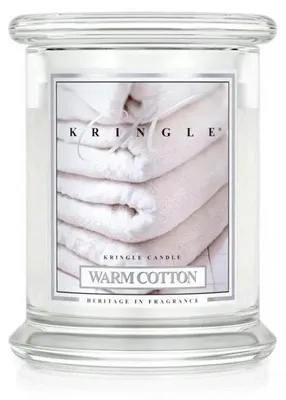 Produktbild von Kringle Candle Duftkerze Jar Medium Warm Baumwolle