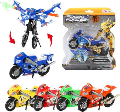 Immagine prodotto di Roboforce robot trasformista moto 6f assortiti.