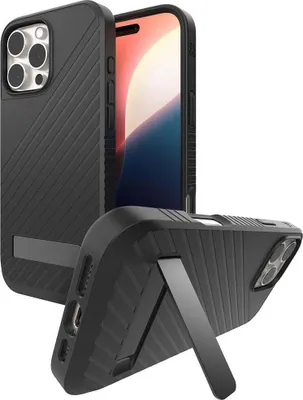 Zdjęcie produktu dla ZAGG Denali Snap w/Kickstand, Pokrowiec, Apple, iPhone 16 Pro Max, 17,5 cm (6.9"), Czarny