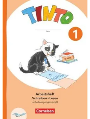 Obrázek produktu pro Tinto 1. Schuljahr - Ausgabe 2026 -  Arbeitsheft Schreiben und Lesen in Schulausgangsschrift - Mit Lauttabelle und Lernentwicklungsheft