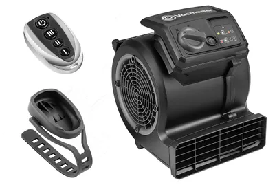 Image de Ventilateur sur pied avec télécommande - 3 vitesses - Débit d'air de 305 CFM