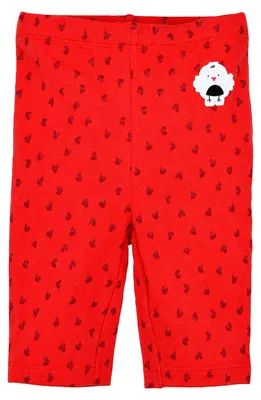 Produktbild von BONDI Baby Kinder Capri Leggings 86597 | Rot | Sommerhose Größe: 92
