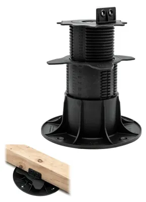 Obrázok produktu pre Nastaviteľný podstavec Sanpro pre palubové dosky, veľkosť 75 - 195 mm