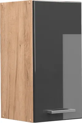 Produktbild von Hängeschrank Vicco R-Line Anthrazit Hochglanz 30 cm, Model 37130