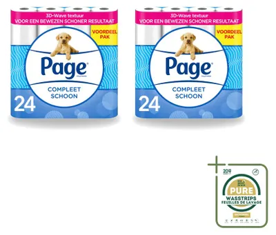 Zdjęcie produktu dla 2 rolki dwuwarstwego papieru toaletowego – opakowanie ekonomiczne – 2 sztuki