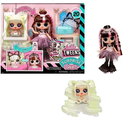 Produktbild von L.O.L. Überraschung! Tweens-Puppe und Mini-Tweens-Kämmkopf tauschen - Billie
