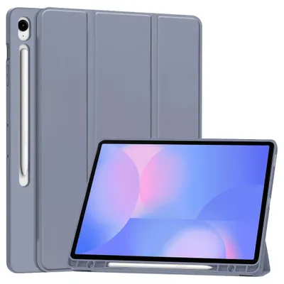 Obrázok produktu pre Techsuit – Flex Trifold puzdro s držiakom pera pre Samsung Galaxy Tab S10 FE Plus – fialové
