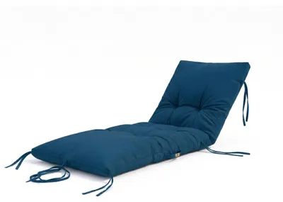 Image de Coussin bain de soleil 185 x55cm Bleu pétrole