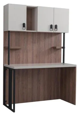 Produktbild von Braun Schreibtisch Designer Jugendzimmer Möbel Holz Luxus Tische Modern