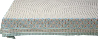Produktbild von PIP STUDIO Blooming Tales Khaki-Blue Tischdecke 150x250cm