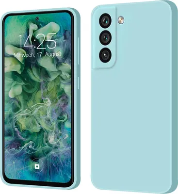 A product image showing a phone case from two angles, with the phone screen visible on one side.