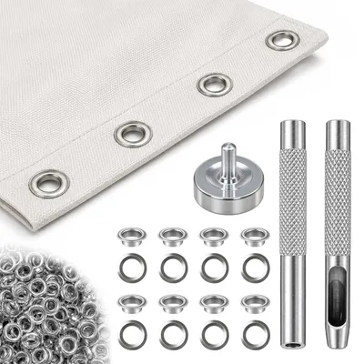 Ösen-Set 300 Stück, 6-12 mm, mit Locher und Werkzeug