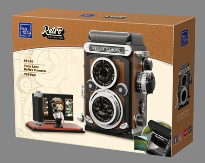 Image de Pantasy - Kit de construction : Appareil photo reflex à objectif unique, 16 cm