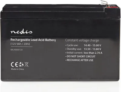 Immagine prodotto di Batteria al piombo ricaricabile | Piombo-acido | Ricaricabile | 12 V | 9000 mAh