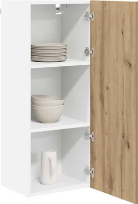 Produktbild von Cloris Designermöbel Hängeschrank Artisan-Eiche 40 x 31 x 100cm Holzwerkstoff - 2026Neu326506 - Küchenschränke