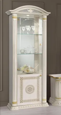 Obrázek produktu pro Vitrína Sideboard Vitríny skleněná skříňka Skříňka Dřevěný designový nábytek Itálie
