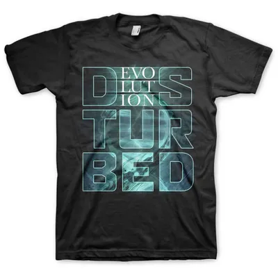 Obrázek produktu pro Disturbed Evolution Black S Tričko
