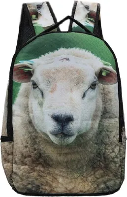 Produktbild von Rucksack Schaf, 42x28x12cm Tier Tiere Bauernhoftier, Eyecatcher Rucksäcke Tasche Taschen Schäfchen