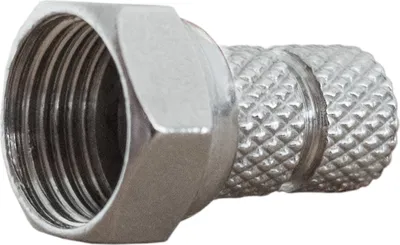 Produktbild von PremiumX F-Stecker 4mm schraubbar 4,0 mm Aufdrehstecker