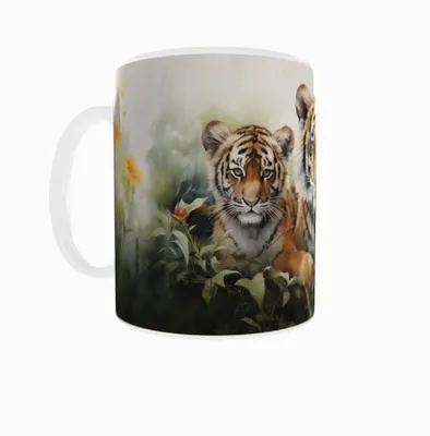 Produktbild von Becher 300ml Tiger Tigers Katzen