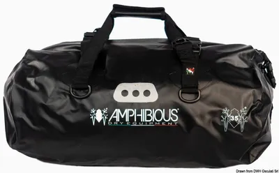 Obrázek produktu pro AMPHIBIOUS Amarouk voděodolný vak černý 35 l – Osculati 23.522.01