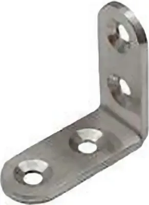 Produktbild von Edelstahl Winkelverbinder Lochwinkel Verbinder Holzverbinder Halter 4-04 40x40x17mm (2,8mm) 1 Stück