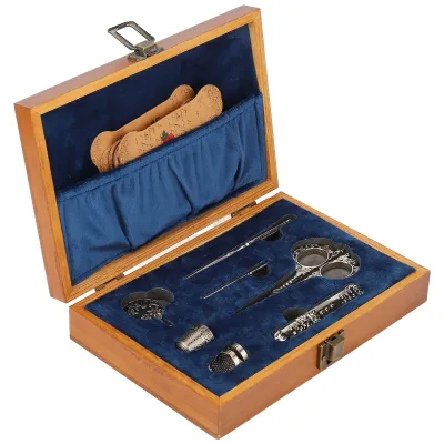 Produktbild von Vintage-Stickerei Schere Set,Stickerei Schere Kit,Nähen Schere Kit,Edelstahl Schere,Kleine Schere,Nähen Kit