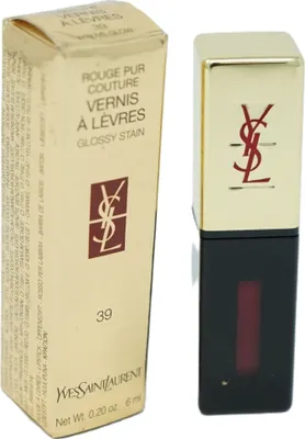 Produktbild von Yves Saint Laurent Rouge Pur Couture Vernis a Levres Glossy Lippgloss 39 mauve Glow