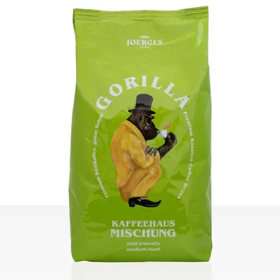 Produktbild von Gorilla Kaffeehaus 12 x 1kg Kaffeebohnen