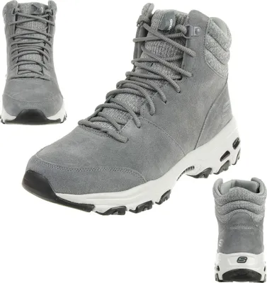 Produktbild von Skechers D-Lites - Chill Flurry - Charcoal Synthetik Größe: 38.5 Normal