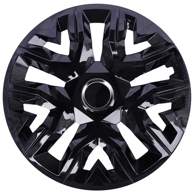 Zdjęcie produktu dla Uniwersalne kołpaki 16'' NRM Perfecto malowane na czarno 4 szt