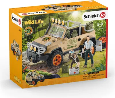 Produktbild von Schleich 42410 Geländewagen mit Seilwinde