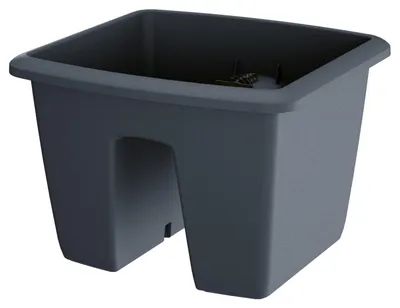 Produktbild von Prosperplast Blumentopf - Anthrazit - Kunststoff - Balkon - 29 cm