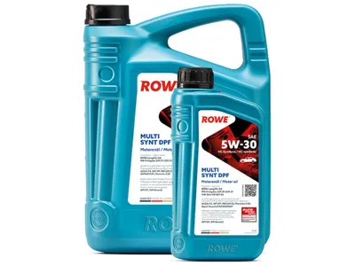Produktbild von 6 Liter (5L+1L) ROWE HIGHTEC MULTI SYNT DPF SAE 5W-30