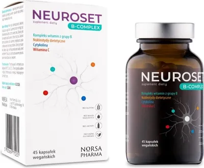 Produktbild von Norsa Pharma Neuroset B-Complex, 45 Kapseln