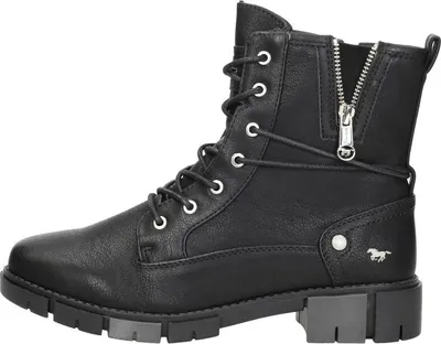 Produktbild von Mustang Veterschoenen Hoog Veterschoenen Hoog - Zwart - Maat 42