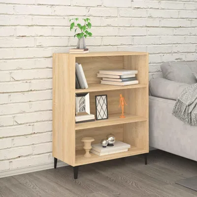 Zdjęcie produktu dla vidaXL Kredens dąb sonoma 69,5x32,5x90 cm Materiał drewnopochodny