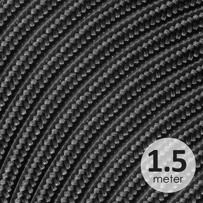 Produktbild von Home Sweet Home Bügelschnur, schwarz, 1,5 Meter.