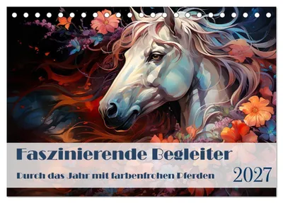 Produktbild von Faszinierende Begleiter (Tischkalender 2027 DIN A5 quer), CALVENDO Monatskalender