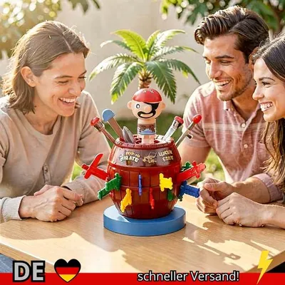 Produktbild von Piraten-Brettspiel Montessori Familienspiel Lustiges Spielzeug Glücksspiel