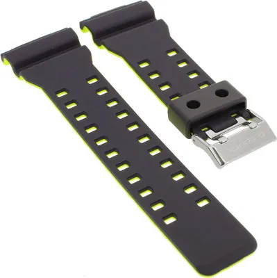 Produktbild von Casio Ersatzband | Uhrarmband Resin dunkelgrau für G-Shock GA-110LN
